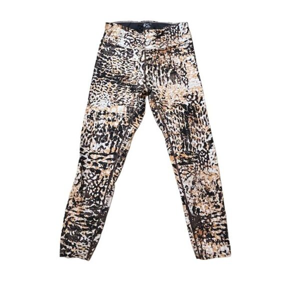 Calvin Klein Performance Women's Leggings Leopard Print Women's Size Small - Picture 1 of 11